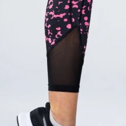 Women's Perrie 7/8 Leggings Black -Araeom Shop am3a0072