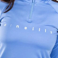 Women's Carrie Half Zip Top Blue / Marine / White -Araeom Shop am3a0161