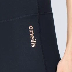 Women's Freya 7/8 Leggings Black / Rose Gold -Araeom Shop am3a0720