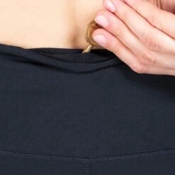 Women's Freya 7/8 Leggings Black / Rose Gold -Araeom Shop am3a0722