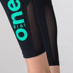 Women's Anya 7/8 Length Leggings Black / Green 11 Women's Anya 7/8 Length Leggings Black / Green -Araeom Shop am3a0728