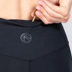 Women's Anya 7/8 Length Leggings Black -Araeom Shop am3a0738