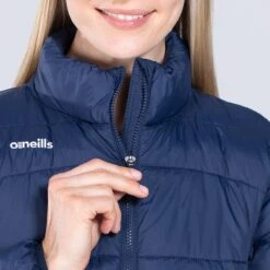 Women's Bernie Padded Jacket Marine -Araeom Shop am3a0793 2