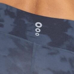 Women's Kora 7/8 Leggings Marine / Silver -Araeom Shop am3a9949