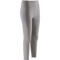 Women's Ariana 7/8 Leggings Dark Grey -Araeom Shop ariana 7 8 length poly elast legging pants titanium 1 1