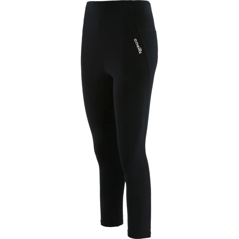 Women's Ariel 7/8 Length Leggings Black / White 6 Women's Ariel 7/8 Length Leggings Black / White - Image 6