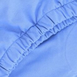 Women's Avelina Cropped Hooded Top Blue -Araeom Shop avelina 281 flc crop hoodie cornflower 4