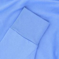 Women's Avelina Cropped Hooded Top Blue -Araeom Shop avelina 281 flc crop hoodie cornflower 5