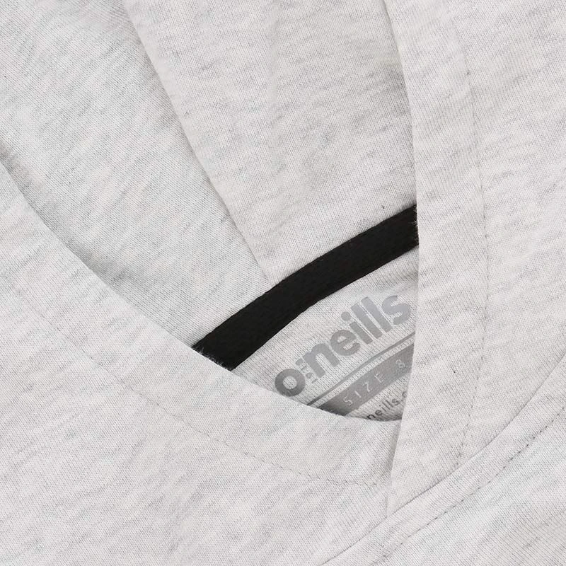 Women's Avelina Cropped Hooded Top Grey 7 Women's Avelina Cropped Hooded Top Grey - Image 7