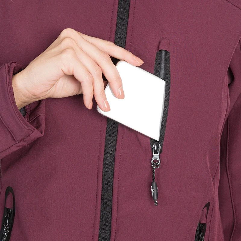 Trespass Women's Bela Softshell Jacket Fig 6 Trespass Women's Bela Softshell Jacket Fig - Image 6