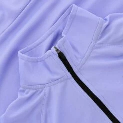 Women's Carrie Half Zip Midlayer Top Purple / White -Araeom Shop cari 064 0 gen ppwhxx wmns p3