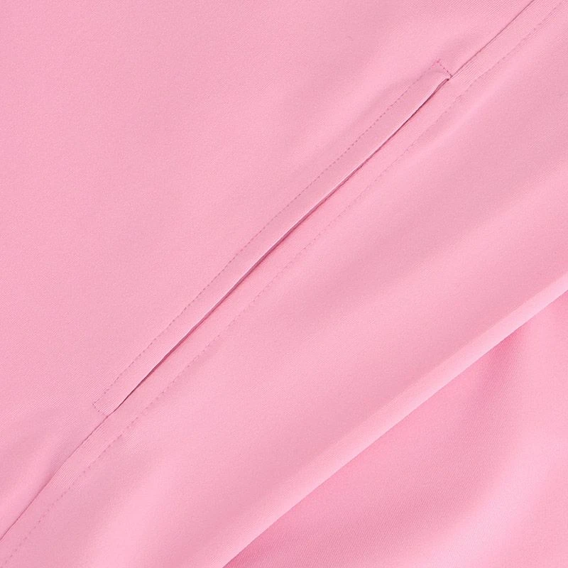 Women's Carrie Half Zip Top Pink / Black / White 6 Women's Carrie Half Zip Top Pink / Black / White - Image 6