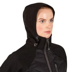 Trespass Women's Elvira Softshell Jacket Black -Araeom Shop elvira fajksstr0017 blk m03