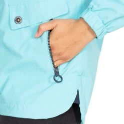 Trespass Women's Flourish Waterproof Hooded Jacket Aquamarine -Araeom Shop fajkratr0037aqm 7
