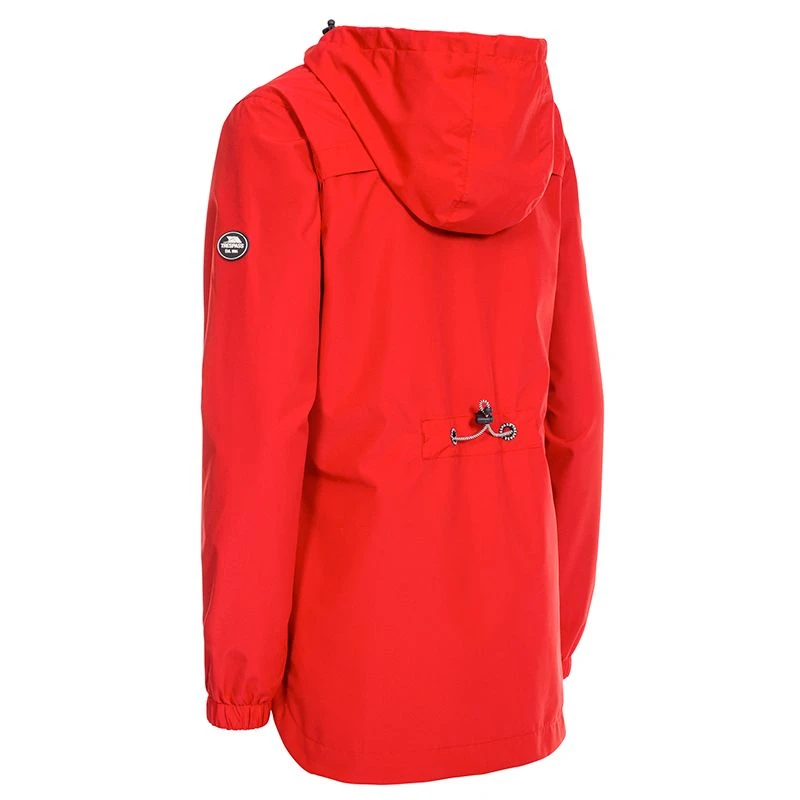 Trespass Women's Flourish Waterproof Hooded Jacket Hibiscus 7 Trespass Women's Flourish Waterproof Hooded Jacket Hibiscus - Image 7