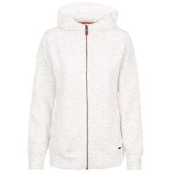 Trespass Women's Winnie Full Zip Hoodie Ghost Marl -Araeom Shop fatoswtr0009ghm 1