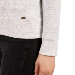 Trespass Women's Winnie Full Zip Hoodie Ghost Marl -Araeom Shop fatoswtr0009ghm 6