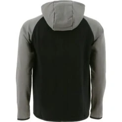 Women's Henry Fleece Full Zip Hoodie Black / Dark Grey 12 Women's Henry Fleece Full Zip Hoodie Black / Dark Grey -Araeom Shop henry16 fz flc hoodie blk char 2 1