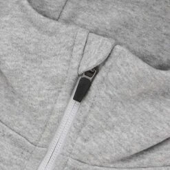 Women's Henry Fleece Full Zip Hoodie Grey -Araeom Shop henry16 fz flc hoodie marl grey 4 2