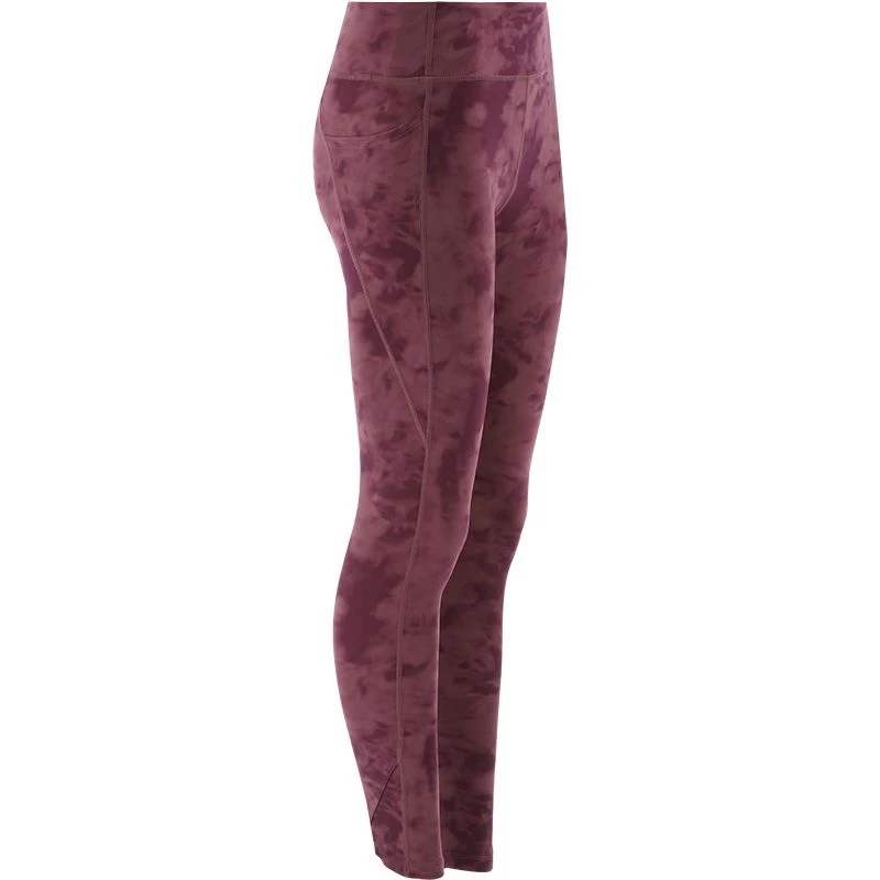 Women's Kora 7/8 Leggings Purple / Silver 6 Women's Kora 7/8 Leggings Purple / Silver - Image 6
