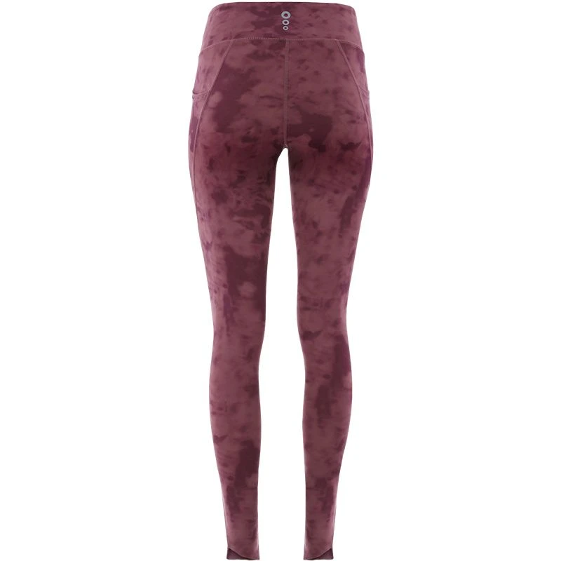 Women's Kora 7/8 Leggings Purple / Silver 5 Women's Kora 7/8 Leggings Purple / Silver - Image 5