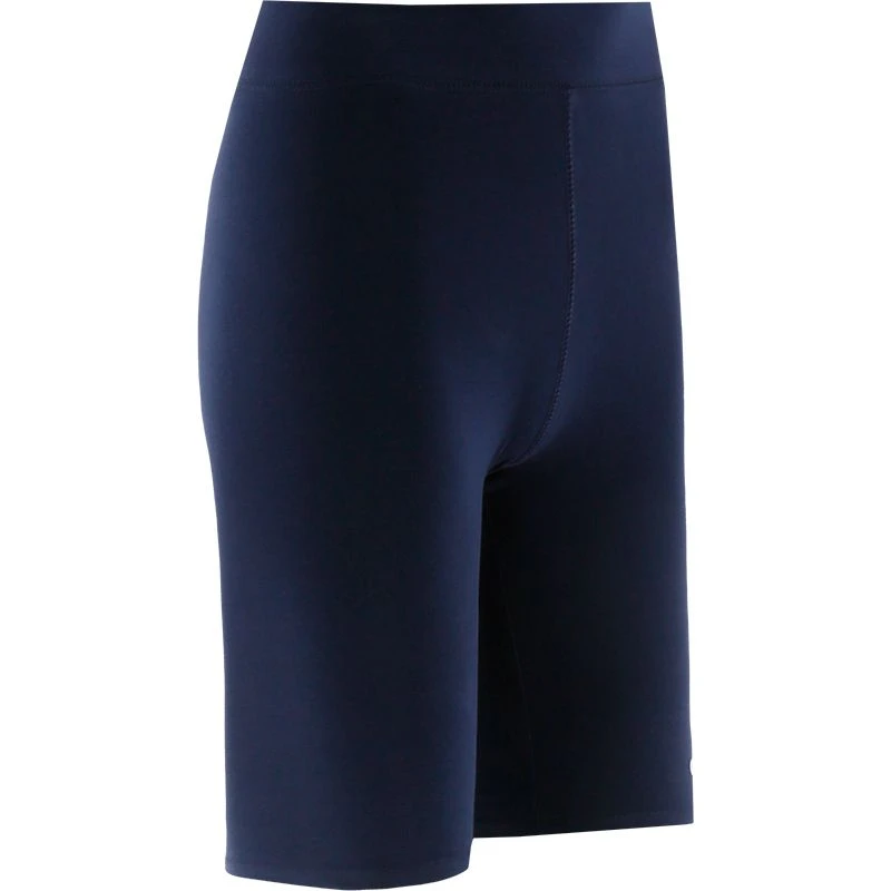 Women's Kourtney Cotton Cycling Shorts Marine / White 2 Women's Kourtney Cotton Cycling Shorts Marine / White - Image 2