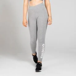 Women's Kourtney Full Length Leggings Grey / White