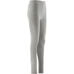 Women's Kourtney Full Length Leggings Grey / White -Araeom Shop kourtney tights marl grey 2 1