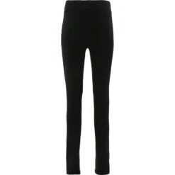 Women's Kourtney Regular Leggings Black / Gold -Araeom Shop kourtney040 full length tights blk gold 3 1