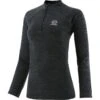 Women's Madison Half Zip Midlayer Top Black