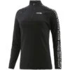 Women's Mason Brushed Half Zip Top Zebra Black / White