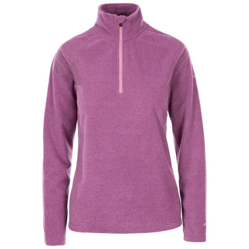 Trespass Women's Half Zip Fleece Wild Purple 1 Trespass Women's Half Zip Fleece Wild Purple