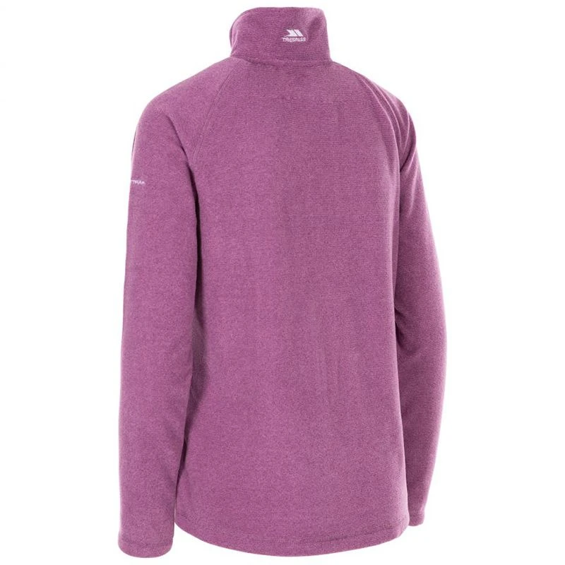 Trespass Women's Half Zip Fleece Wild Purple 2 Trespass Women's Half Zip Fleece Wild Purple - Image 2