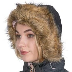 Trespass Women's Nadina Jacket Black -Araeom Shop nadina fajkcan20002 blk m03 1