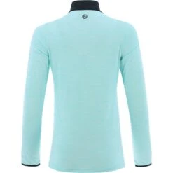 Women's Pluto Half Zip Midlayer Top Green / Marine -Araeom Shop plut 064 3 gen gnmex1 wmns p2 2
