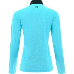 Women's Pluto Brushed Half Zip Top Blue / Dark Grey 11 Women's Pluto Brushed Half Zip Top Blue / Dark Grey -Araeom Shop plut 184 3 gen bedgxx wmns p2 2