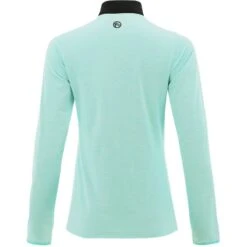 Women's Pluto Brushed Half Zip Top Green / Marine -Araeom Shop plut 184 3 gen gnmex1 wmns p2 1