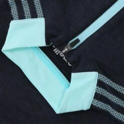 Women's Pluto Brushed Half Zip Top Marine / Green -Araeom Shop plut 184 3 gen megnxx wmns p4 1 3