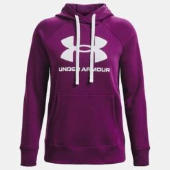 Under Armour Women's Rival Fleece Logo Hoodie Rivalry / White 7 Under Armour Women's Rival Fleece Logo Hoodie Rivalry / White -Araeom Shop ps1356318 514 hf
