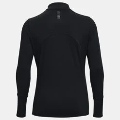 Under Armour Women's UA Qualifier Run 2.0 Half Zip Black / Black / Reflective -Araeom Shop ps1365632 001 hb