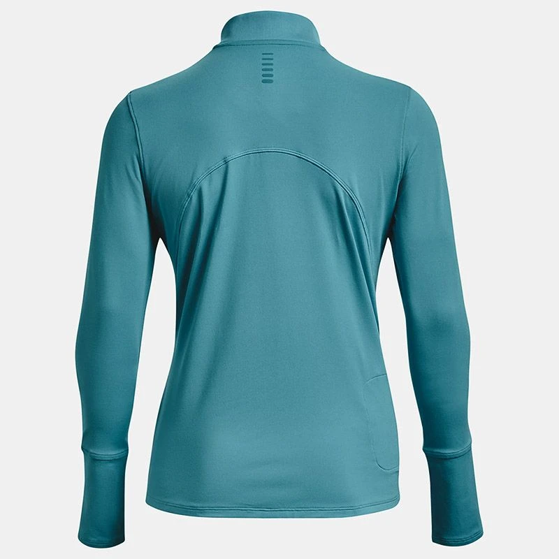 Under Armour Women's UA Qualifier Run 2.0 Half Zip Glacierblue / Glacier Blue / Reflective 4 Under Armour Women's UA Qualifier Run 2.0 Half Zip Glacierblue / Glacier Blue / Reflective - Image 4