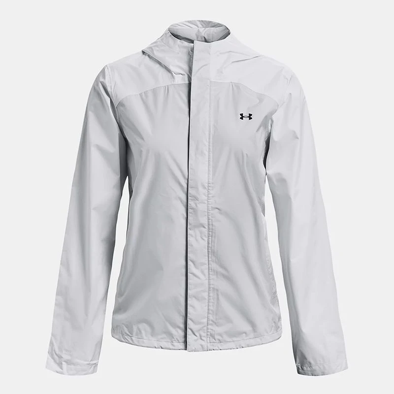 Under Armour Women's UA Stormproof Cloudstrike 2.0 Jacket White / Halo Grey 3 Under Armour Women's UA Stormproof Cloudstrike 2.0 Jacket White / Halo Grey - Image 3