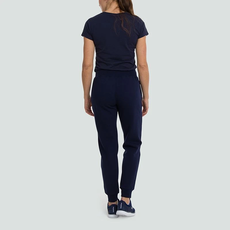 Canterbury Women's Tapered Cuffed Fleece Bottoms Navy 2 Canterbury Women's Tapered Cuffed Fleece Bottoms Navy - Image 2