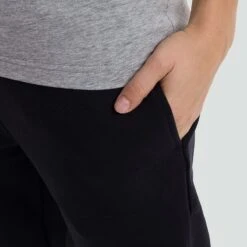 Canterbury Women's Tapered Cuffed Fleece Bottoms Black -Araeom Shop q a005159989 e