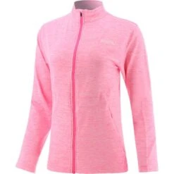 Women's Reece Full Zip Fleece Jacket Pink -Araeom Shop reec 022 0 gen pkxxxx wmns p1