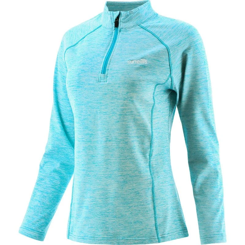 Women’s Renee Half Zip Fleece Blue 2 Women’s Renee Half Zip Fleece Blue - Image 2