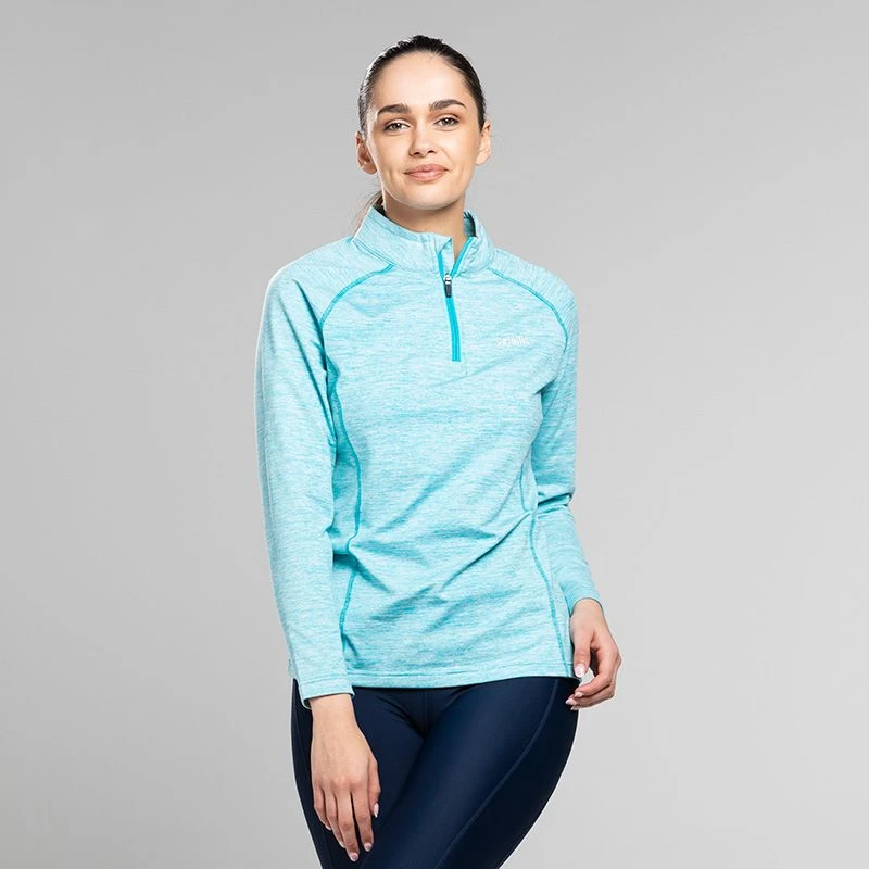 Women’s Renee Half Zip Fleece Blue 1 Women’s Renee Half Zip Fleece Blue
