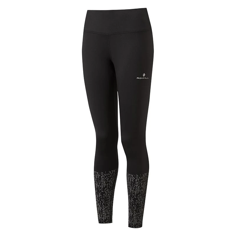 Ronhill Women's Life Nightrunner Tight Black / Reflect 1 Ronhill Women's Life Nightrunner Tight Black / Reflect