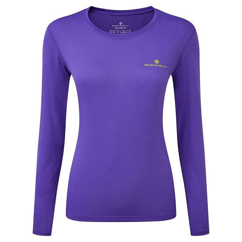 Ronhill Women's Core Long Sleeve T-Shirt Plum / Citrus