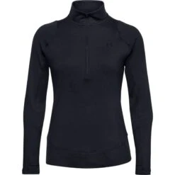 Under Armour Women's Storm Midlayer Half Zip Black / Black 11 Under Armour Women's Storm Midlayer Half Zip Black / Black -Araeom Shop s7.ps1356229 001 hf